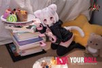 MOZU 小喵 65cm 3.5kg 画像と同じ仕様 ビニールヘッド+TPEボディ デカールメイク 拾い猫 癒し フィギュア Aシリーズ お買い得 新品 - 画像 (17)