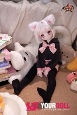 MOZU 小喵 65cm 3.5kg 画像と同じ仕様 ビニールヘッド+TPEボディ デカールメイク 拾い猫 癒し フィギュア Aシリーズ お買い得 新品 - 画像 (13)