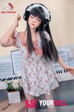 DOLLSENIOR 梦(Dream) 165cm Fカップ リアルな肌質感付き ノーマル肌 フルシリコン 顎機能付き 眠り顔 リアル彼女 美人 ラブドール - 画像 (13)