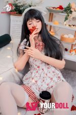 DOLLSENIOR 梦(Dream) 165cm Fカップ リアルな肌質感付き ノーマル肌 フルシリコン 顎機能付き 眠り顔 リアル彼女 美人 ラブドール - 画像 (2)