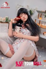 DOLLSENIOR 梦(Dream) 165cm Fカップ リアルな肌質感付き ノーマル肌 フルシリコン 顎機能付き 眠り顔 リアル彼女 美人 ラブドール - 画像 (8)
