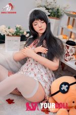 DOLLSENIOR 梦(Dream) 165cm Fカップ リアルな肌質感付き ノーマル肌 フルシリコン 顎機能付き 眠り顔 リアル彼女 美人 ラブドール - 画像 (10)