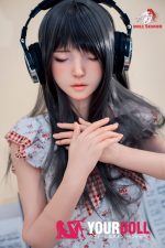 DOLLSENIOR 梦(Dream) 165cm Fカップ リアルな肌質感付き ノーマル肌 フルシリコン 顎機能付き 眠り顔 リアル彼女 美人 ラブドール