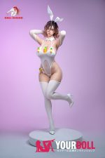 DOLLSENIOR 凛纱(Linsha) 170cm Gカップ リアルな肌質感付き ノーマル肌 フルシリコン 顎機能付き バニーガール エロ 長身美女 ラブドール - 画像 (7)