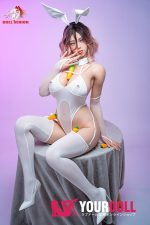 DOLLSENIOR 凛纱(Linsha) 170cm Gカップ リアルな肌質感付き ノーマル肌 フルシリコン 顎機能付き バニーガール エロ 長身美女 ラブドール - 画像 (6)