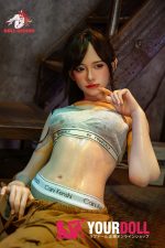 DOLLSENIOR 舞雪(Wuxue) 165cm Bカップ リアルな肌質感付き ノーマル肌 フルシリコン 顎機能付き かっこいい 貧乳 ラブドール - 画像 (2)