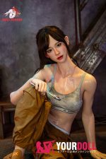 DOLLSENIOR 舞雪(Wuxue) 165cm Bカップ リアルな肌質感付き ノーマル肌 フルシリコン 顎機能付き かっこいい 貧乳 ラブドール - 画像 (4)