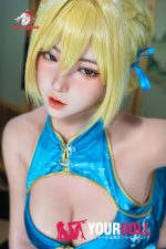 DOLLSENIOR 水尺葵(Aoi) 160cm Eカップ ノーマル肌 フルシリコン 顎機能付き 巨尻 エロ 美人 ラブドール 新品 - 画像 (4)