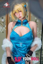 DOLLSENIOR 水尺葵(Aoi) 160cm Eカップ ノーマル肌 フルシリコン 顎機能付き 巨尻 エロ 美人 ラブドール 新品 - 画像 (7)