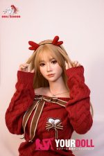DOLLSENIOR 舞雪(Wuxue) 165cm Bカップ リアルな肌質感付き ノーマル肌 フルシリコン 顎機能付き サンタガール 細腰 ラブドール - 画像 (12)