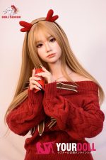 DOLLSENIOR 舞雪(Wuxue) 165cm Bカップ リアルな肌質感付き ノーマル肌 フルシリコン 顎機能付き サンタガール 細腰 ラブドール - 画像 (6)