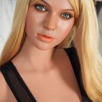 WM Dolls Kelly #SS266 163cm Dカップ 顎機能付き ブラウン肌 シリコンヘッド+S-TPEボディ ブロンド 等身大 ラブドール
