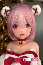 BCDOLL M02 135cm Dカップ フルシリコン サンタガール 愛嬌 八重歯 アニメドール - 画像 (3)