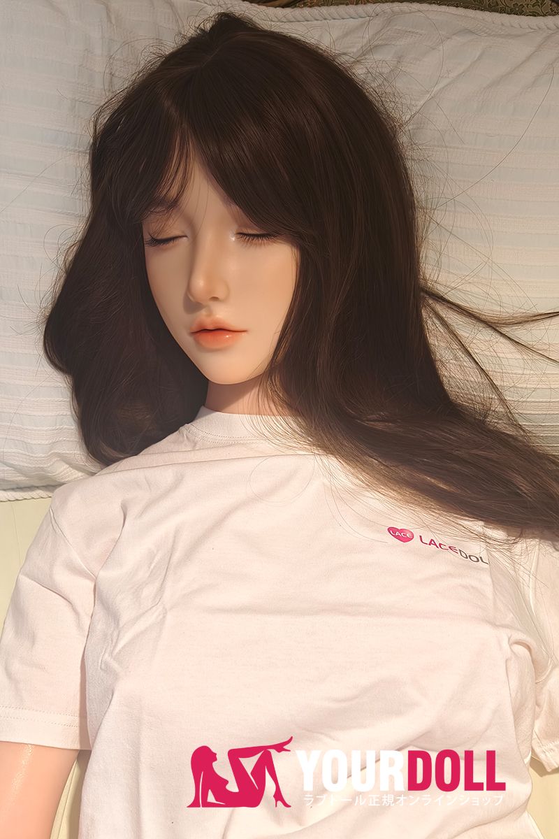Lacedoll 晚冰(眠り顔) 165cm Eカップ フルシリコン リアルな肌質感付き ボディ選択可 巨乳 リアル彼女 ラブドール - 画像 (1)