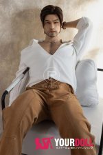 Realing doll 鸿深(HONSTON) 186cm フルシリコン 顎機能付き アジア系 髭面 熟男 ペニス選択可 男性型ラブドール - 画像 (13)