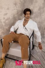 Realing doll 鸿深(HONSTON) 186cm フルシリコン 顎機能付き アジア系 髭面 熟男 ペニス選択可 男性型ラブドール - 画像 (15)