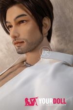 Realing doll 鸿深(HONSTON) 186cm フルシリコン 顎機能付き アジア系 髭面 熟男 ペニス選択可 男性型ラブドール - 画像 (4)