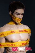 Realing doll 赤獒(Zack) 185cm フルシリコン 顎機能付き 高級 アジア系 セクシー ペニス選択可 男性型ラブドール - 画像 (7)