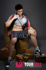 Realing doll 赤獒(Zack) 185cm フルシリコン 顎機能付き 高級 アジア系 セクシー ペニス選択可 男性型ラブドール - 画像 (21)