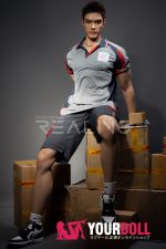 Realing doll 赤獒(Zack) 185cm フルシリコン 顎機能付き 高級 アジア系 セクシー ペニス選択可 男性型ラブドール - 画像 (19)