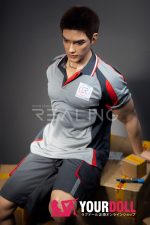 Realing doll 赤獒(Zack) 185cm フルシリコン 顎機能付き 高級 アジア系 セクシー ペニス選択可 男性型ラブドール - 画像 (14)