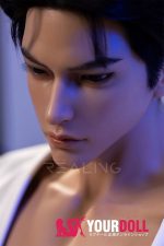 Realing doll 景明(Jensen) 185cm フルシリコン 顎機能付き 高級 イケメン 美男子 ペニス選択可 男性型ラブドール - 画像 (4)