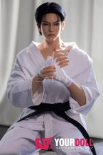 Realing doll 景明(Jensen) 185cm フルシリコン 顎機能付き 高級 イケメン 美男子 ペニス選択可 男性型ラブドール - 画像 (20)