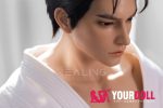 Realing doll 景明(Jensen) 185cm フルシリコン 顎機能付き 高級 イケメン 美男子 ペニス選択可 男性型ラブドール - 画像 (26)