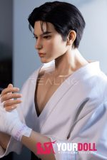 Realing doll 景明(Jensen) 185cm フルシリコン 顎機能付き 高級 イケメン 美男子 ペニス選択可 男性型ラブドール - 画像 (9)