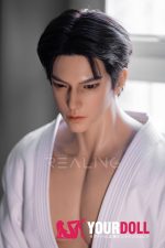 Realing doll 景明(Jensen) 185cm フルシリコン 顎機能付き 高級 イケメン 美男子 ペニス選択可 男性型ラブドール - 画像 (8)