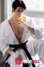 Realing doll 景明(Jensen) 185cm フルシリコン 顎機能付き 高級 イケメン 美男子 ペニス選択可 男性型ラブドール - 画像 (17)