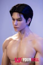 Realing doll 景明(Jensen) 185cm フルシリコン 顎機能付き 高級 イケメン 美男子 ペニス選択可 男性型ラブドール - 画像 (10)