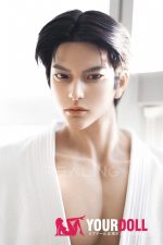 Realing doll 景明(Jensen) 185cm フルシリコン 顎機能付き 高級 イケメン 美男子 ペニス選択可 男性型ラブドール - 画像 (5)