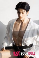 Realing doll 景明(Jensen) 185cm フルシリコン 顎機能付き 高級 イケメン 美男子 ペニス選択可 男性型ラブドール - 画像 (12)