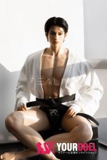 Realing doll 景明(Jensen) 185cm フルシリコン 顎機能付き 高級 イケメン 美男子 ペニス選択可 男性型ラブドール - 画像 (15)