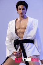 Realing doll 景明(Jensen) 185cm フルシリコン 顎機能付き 高級 イケメン 美男子 ペニス選択可 男性型ラブドール - 画像 (23)