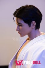 Realing doll 景明(Jensen) 185cm フルシリコン 顎機能付き 高級 イケメン 美男子 ペニス選択可 男性型ラブドール - 画像 (7)