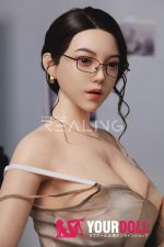 Realing doll 晴悠(bride) 165cm-N Hカップ フルシリコン 顎機能付き 美人OL 爆乳 姉系 ラブドール - 画像 (5)