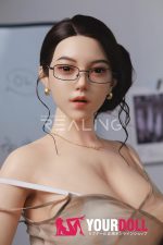Realing doll 晴悠(bride) 165cm-N Hカップ フルシリコン 顎機能付き 美人OL 爆乳 姉系 ラブドール - 画像 (4)