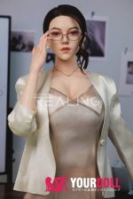 Realing doll 晴悠(bride) 165cm-N Hカップ フルシリコン 顎機能付き 美人OL 爆乳 姉系 ラブドール - 画像 (10)