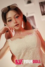 Realing doll 荌荌(Ann) 166cm-M Eカップ フルシリコン 顎機能付き 愛嬌 リアル彼女 ラブドール - 画像 (2)