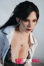 Realing doll 星雅(Cynthia) 165cm-N Hカップ フルシリコン 顎機能付き 魅惑の谷間 美人OL 艶美 ラブドール - 画像 (5)
