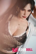 Realing doll 星雅(Cynthia) 165cm-N Hカップ フルシリコン 顎機能付き 魅惑の谷間 美人OL 艶美 ラブドール - 画像 (6)