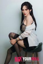 Realing doll 星雅(Cynthia) 165cm-N Hカップ フルシリコン 顎機能付き 魅惑の谷間 美人OL 艶美 ラブドール - 画像 (15)