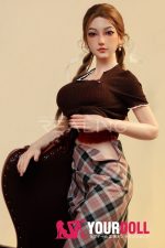 Realing doll 语茉(Yvonne) 166cm-M Eカップ フルシリコン 顎機能付き 巨乳 大人感 美人姉 ラブドール - 画像 (20)