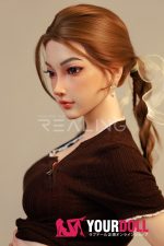 Realing doll 语茉(Yvonne) 166cm-M Eカップ フルシリコン 顎機能付き 巨乳 大人感 美人姉 ラブドール - 画像 (5)