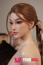 Realing doll 语茉(Yvonne) 166cm-M Eカップ フルシリコン 顎機能付き 巨乳 大人感 美人姉 ラブドール - 画像 (4)
