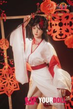Shedoll Huayin(花音) 168cm Dカップ フルシリコン リアルな肌質感付き 顎機能追加可 中華風 美人 新年スペシャル ラブドール - 画像 (10)