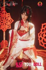 Shedoll Huayin(花音) 168cm Dカップ フルシリコン リアルな肌質感付き 顎機能追加可 中華風 美人 新年スペシャル ラブドール - 画像 (9)