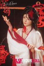 Shedoll Huayin(花音) 168cm Dカップ フルシリコン リアルな肌質感付き 顎機能追加可 中華風 美人 新年スペシャル ラブドール - 画像 (8)